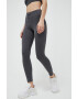 4F leggins de alergare culoarea gri neted - Pled.ro