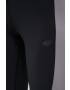 4F leggins de antrenament culoarea negru modelator - Pled.ro