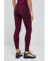 4F leggins sport femei culoarea violet neted - Pled.ro