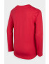 4F longsleeve din bumbac pentru copii culoarea rosu - Pled.ro