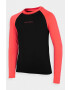 4F longsleeve functional pentru copii culoarea roz - Pled.ro