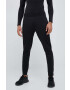 4F pantaloni de antrenament culoarea negru neted - Pled.ro