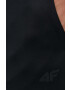 4F pantaloni de antrenament culoarea negru neted - Pled.ro