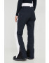 4F pantaloni de schi culoarea alb - Pled.ro