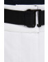 4F pantaloni de schi culoarea alb - Pled.ro