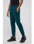 4F pantaloni de trening femei culoarea roz neted - Pled.ro