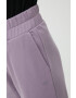 4F pantaloni de trening femei culoarea violet neted - Pled.ro