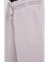 4F pantaloni de trening femei culoarea violet neted - Pled.ro