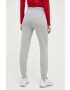 4F pantaloni de trening culoarea gri neted - Pled.ro