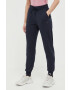 4F pantaloni de trening culoarea albastru marin neted - Pled.ro