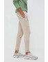 4F pantaloni de trening culoarea roz neted - Pled.ro