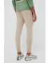 4F pantaloni de trening culoarea roz neted - Pled.ro