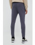 4F pantaloni de trening din bumbac culoarea gri neted - Pled.ro