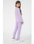 4F pantaloni de trening pentru copii F130 culoarea violet neted - Pled.ro