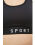 4F sutien sport culoarea negru - Pled.ro