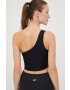 4F top de yoga culoarea negru - Pled.ro