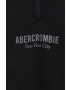 Abercrombie & Fitch bluza culoarea negru neted - Pled.ro