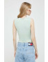 Abercrombie & Fitch bluza femei culoarea verde neted - Pled.ro