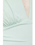 Abercrombie & Fitch bluza femei culoarea verde neted - Pled.ro