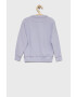 Abercrombie & Fitch bluza copii culoarea violet neted - Pled.ro