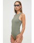 Abercrombie & Fitch body femei culoarea verde - Pled.ro