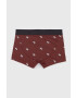 Abercrombie & Fitch boxeri copii 5-pack culoarea bordo - Pled.ro