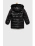 Abercrombie & Fitch geaca copii culoarea negru - Pled.ro