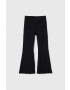 Abercrombie & Fitch pantaloni copii culoarea negru neted - Pled.ro