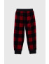 Abercrombie & Fitch pantaloni de pijama copii culoarea rosu modelator - Pled.ro