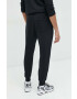 Abercrombie & Fitch pantaloni de trening barbati culoarea negru neted - Pled.ro