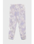 Abercrombie & Fitch pantaloni de trening pentru copii culoarea roz modelator - Pled.ro