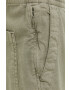 Abercrombie & Fitch pantaloni din amestec de in culoarea verde drept - Pled.ro