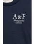 Abercrombie & Fitch pijama copii culoarea albastru marin neted - Pled.ro