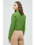 Abercrombie & Fitch sacou culoarea verde un singur rand de nasturi neted - Pled.ro