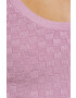 Abercrombie & Fitch top femei culoarea violet - Pled.ro