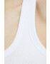 Abercrombie & Fitch top femei culoarea alb - Pled.ro