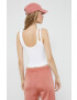 Abercrombie & Fitch top femei culoarea alb - Pled.ro