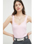 Abercrombie & Fitch top femei culoarea roz - Pled.ro