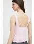 Abercrombie & Fitch top femei culoarea roz - Pled.ro