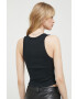 Abercrombie & Fitch top femei culoarea negru - Pled.ro