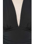 Abercrombie & Fitch top femei culoarea negru - Pled.ro