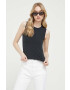 Abercrombie & Fitch top femei culoarea negru - Pled.ro