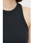 Abercrombie & Fitch top femei culoarea negru - Pled.ro