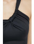 Abercrombie & Fitch top femei culoarea negru - Pled.ro