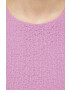 Abercrombie & Fitch top culoarea violet - Pled.ro