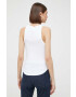 Abercrombie & Fitch top femei culoarea alb - Pled.ro