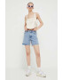 Abercrombie & Fitch top femei culoarea bej - Pled.ro