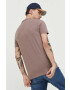 Abercrombie & Fitch tricou femei culoarea bej - Pled.ro