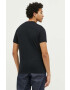 Abercrombie & Fitch tricou din bumbac culoarea albastru marin - Pled.ro