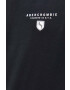 Abercrombie & Fitch tricou din bumbac culoarea bej - Pled.ro